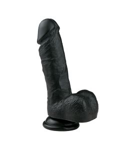 Realistische Dildo Met Balzak- 17,5 cm