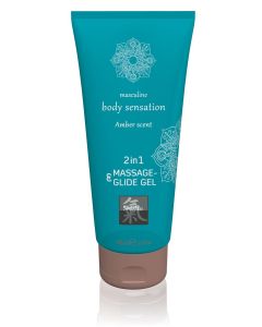 Massage- & Glide Gel 2 in 1 - Amber