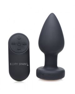 Vibrerende Buttplug Met LED-licht - Medium