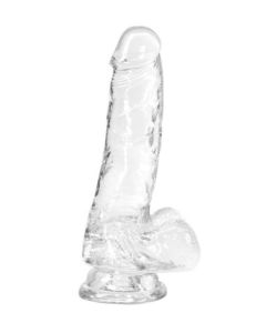 Crystal Addiction - Transparante Dildo - 18 cm