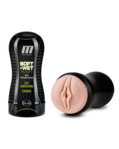 M for Men - Soft and Wet Masturbator Self Lubricating - Ribbels