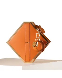 LOCKINK - Mysterious Square Kink Bag - bruin