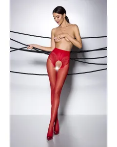 Passion - Tiopen 006 Panty Met Open Kruisje - Rood