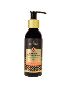 Sensuva - Natural Waterbasis Glijmiddel Perzik 125 ml
