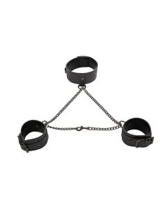 Sportsheets - Sex & Mischief Shadow Sparkle Halsband en Boeien Set