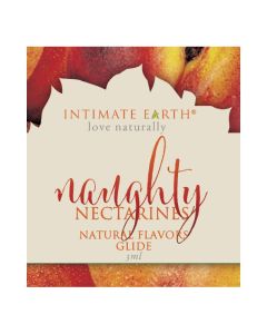 Intimate Earth - Natural Flavors Glide Nectarines Foil 3 ml
