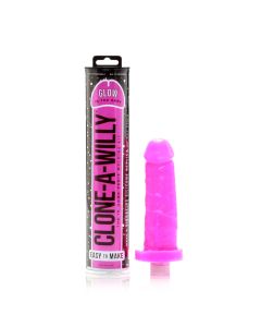 Clone-A-Willy Kit - Glow-in-the-Dark - Fel Roze