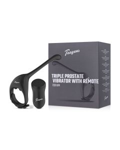 Teazers Driedubbele Prostaat Vibrator met Afstandsbediening