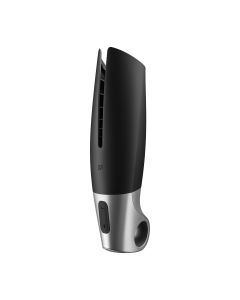 Satisfyer Power Masturbator+ Connect App - Zwart/Zilver