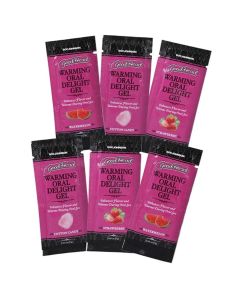 Doc Johnson - GoodHead Warming Head Oral Delight Gel - 6 stuks - 7 ml