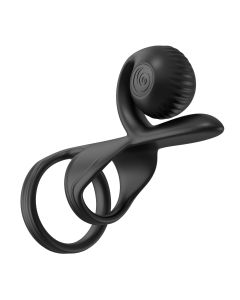 SVibe - Snail JOVI Koppel Ring - Zwart