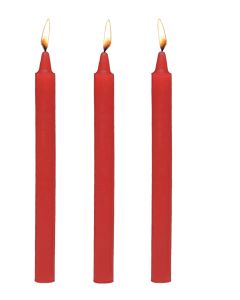 XR Brands - Fire Sticks Fetish Drip Kaarsen - Rood