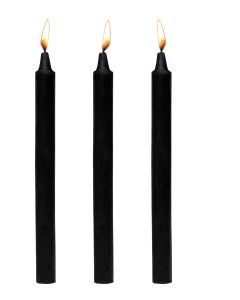 XR Brands - Dark Drippers Fetish Drip Kaarsen - Zwart