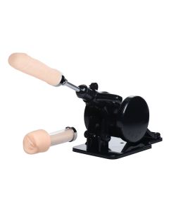 XR Brands - Robo Fuk Verstelbare Sex Machine - Zwart