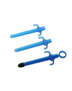 Trinity Vibes - Glijmiddelinjector Set - Blauw (3 stuks)