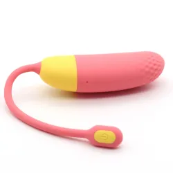 Magic Motion - Vini App Controlled Vibratie Eitje - Koraal/Geel