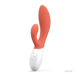 LELO - Ina 3 Rabbit Vibrator - Coral