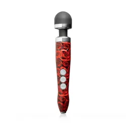 Doxy - Die Cast 3R Oplaadbare Wand Massager Rose Pattern
