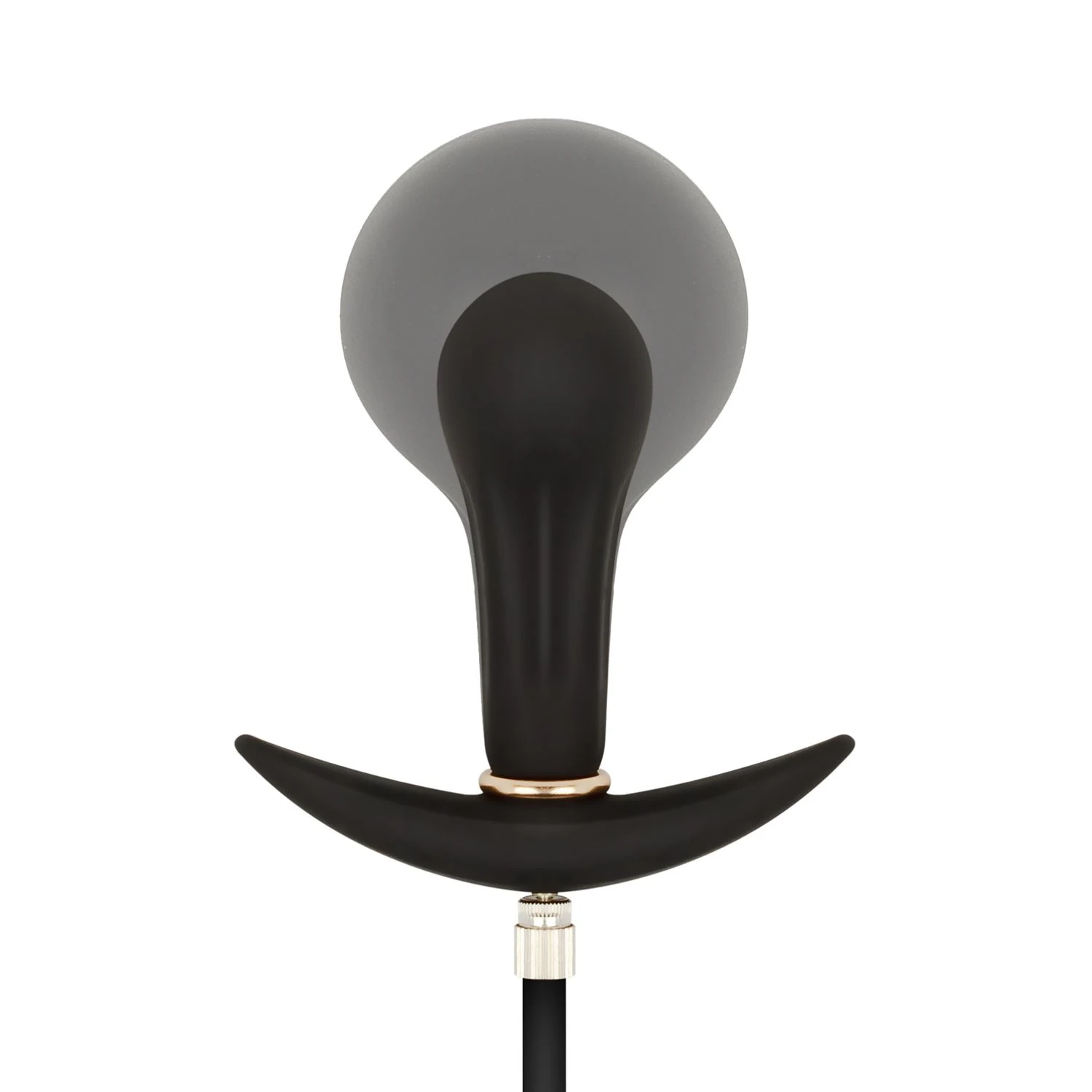 Anal Collection buttplug met gebogen prostaatpunt en handpomp