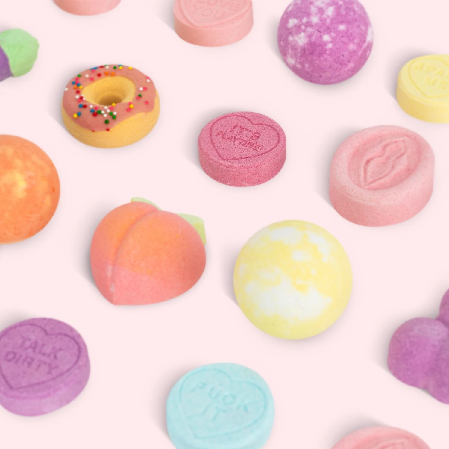 Badbruisbal Peachy van 125 gram, gemakkelijk in gebruik en geschikt als cadeau
