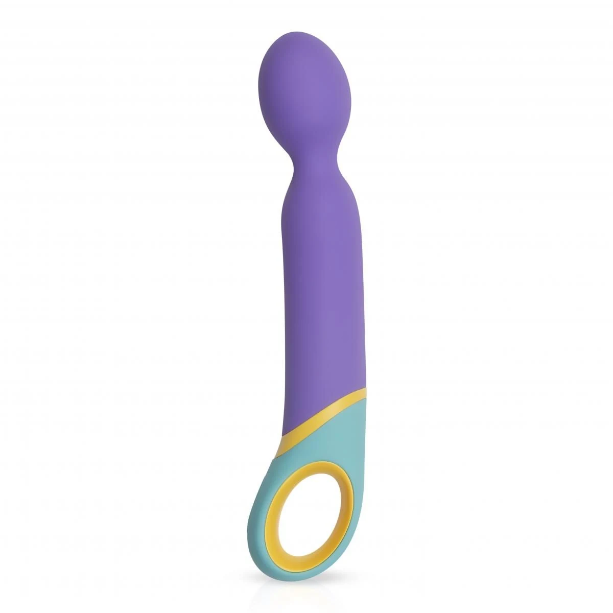 Base Wand Vibrator met flexibele kop en bediening via drukknoppen