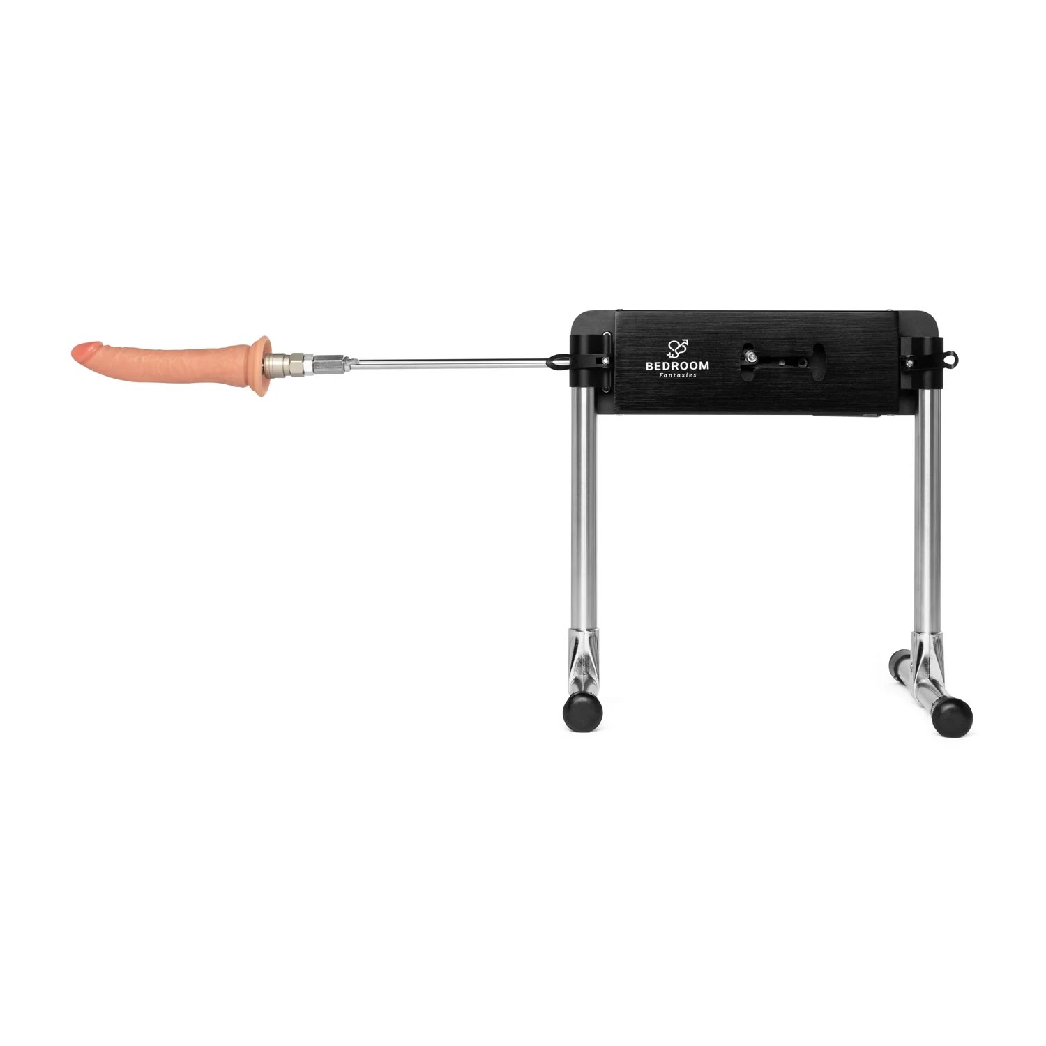 Bedroom Fantasies seksmachine met siliconen dildo van 20 x 3,5 cm