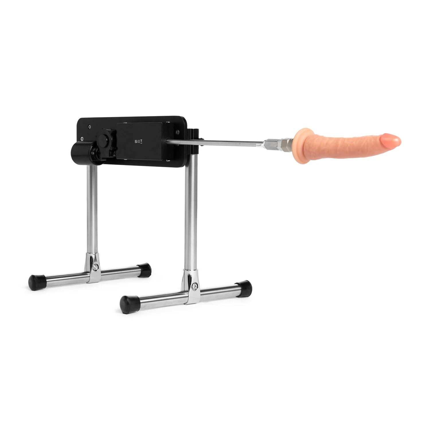 Seksmachine met dildo voor stoten en pulseren met 10 patronen