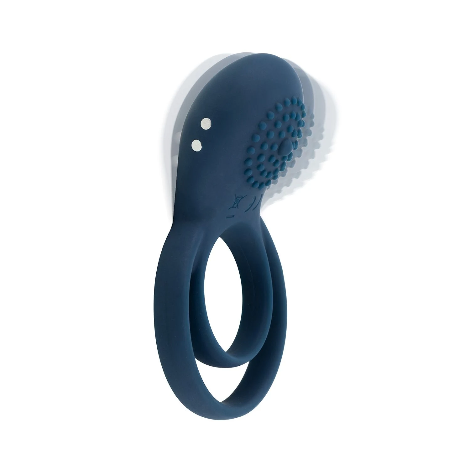 Boners cockring blauw met partnergerichte vormgeving