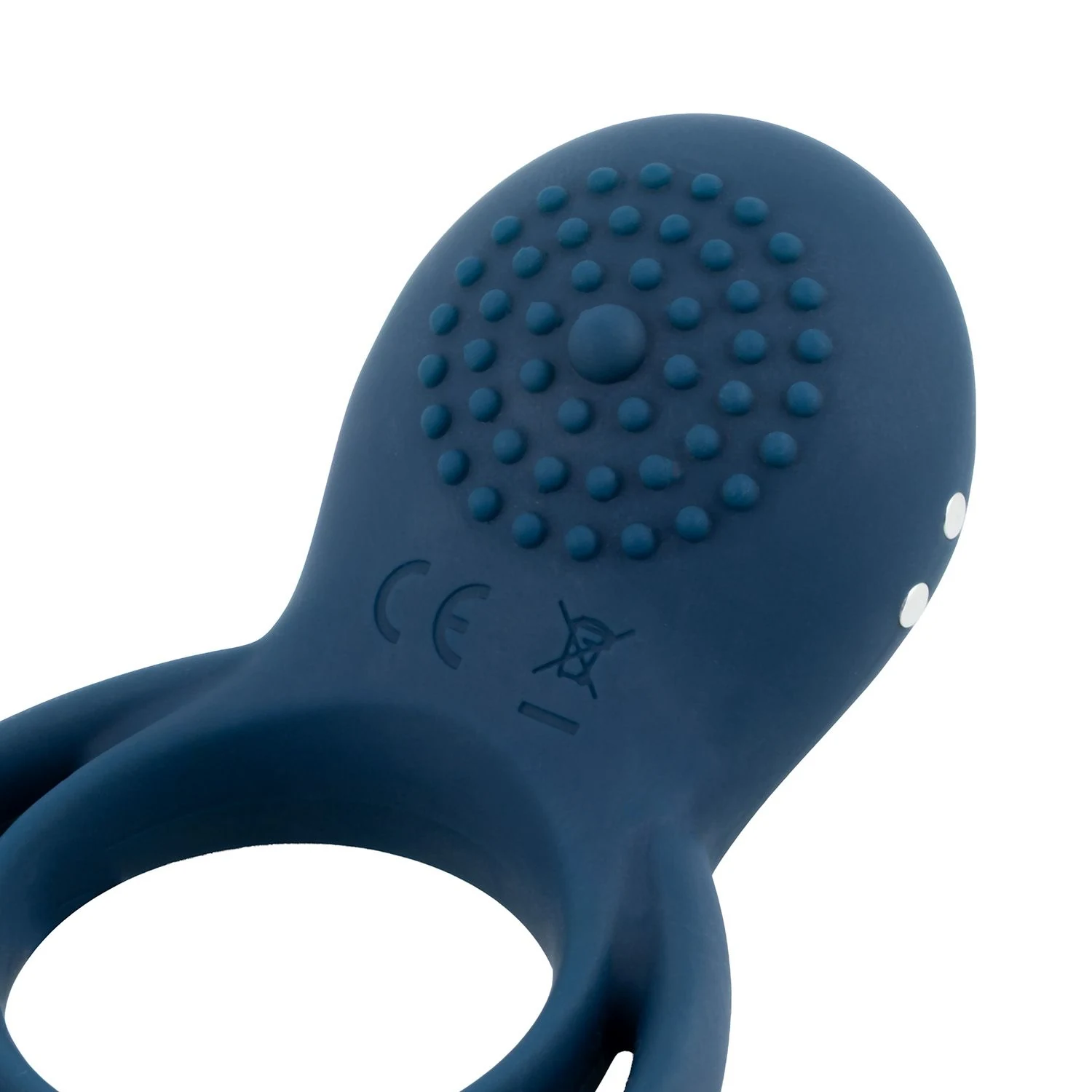 Boners blauwe cockring voor intieme stimulatie