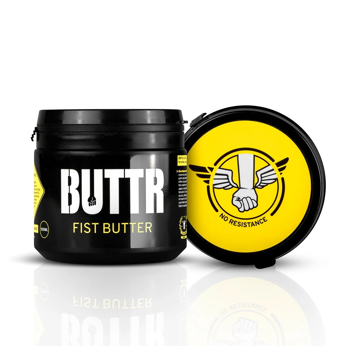 BUTTR Fisting Butter 500 ml, extra dik en glad anaal glijmiddel