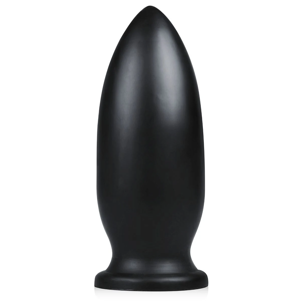 BUTTR Yellow Dog Butt Plug XXL in zwart met kogelvorm en brede zuignap