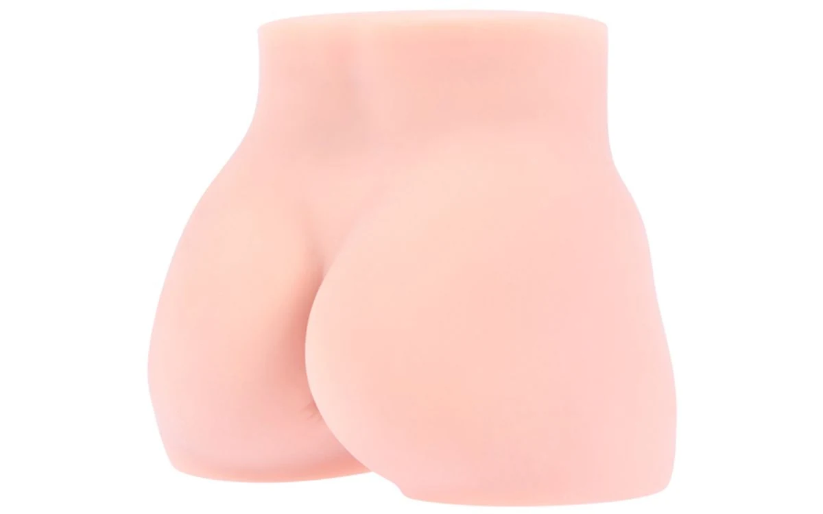 Cleo Anus Masturbator compact model met ronde billen en vlakke onderkant