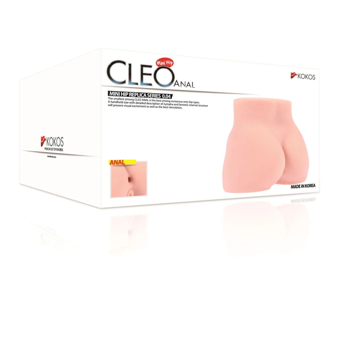 Cleo Anus Masturbator van 120 mm lang en 130 mm breed