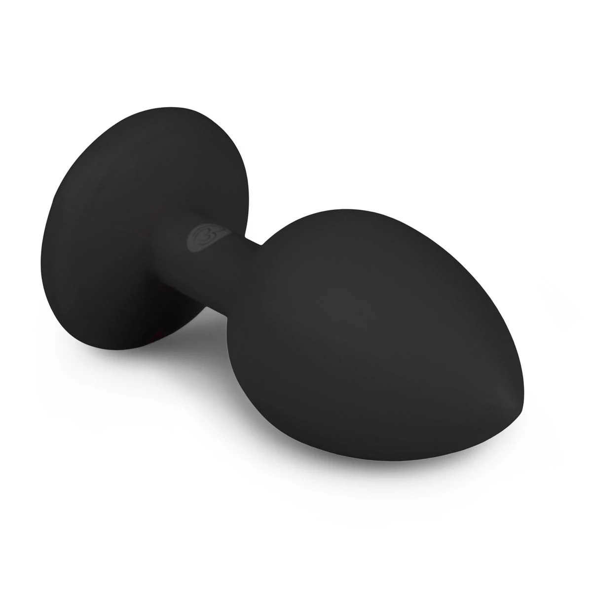 Diamond Plug Klein zwart waterproof buttplug, lengte 75 mm en invoerdiepte 65 mm