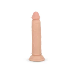 Dildo zonder ballen 22,5 cm in beige met realistische look