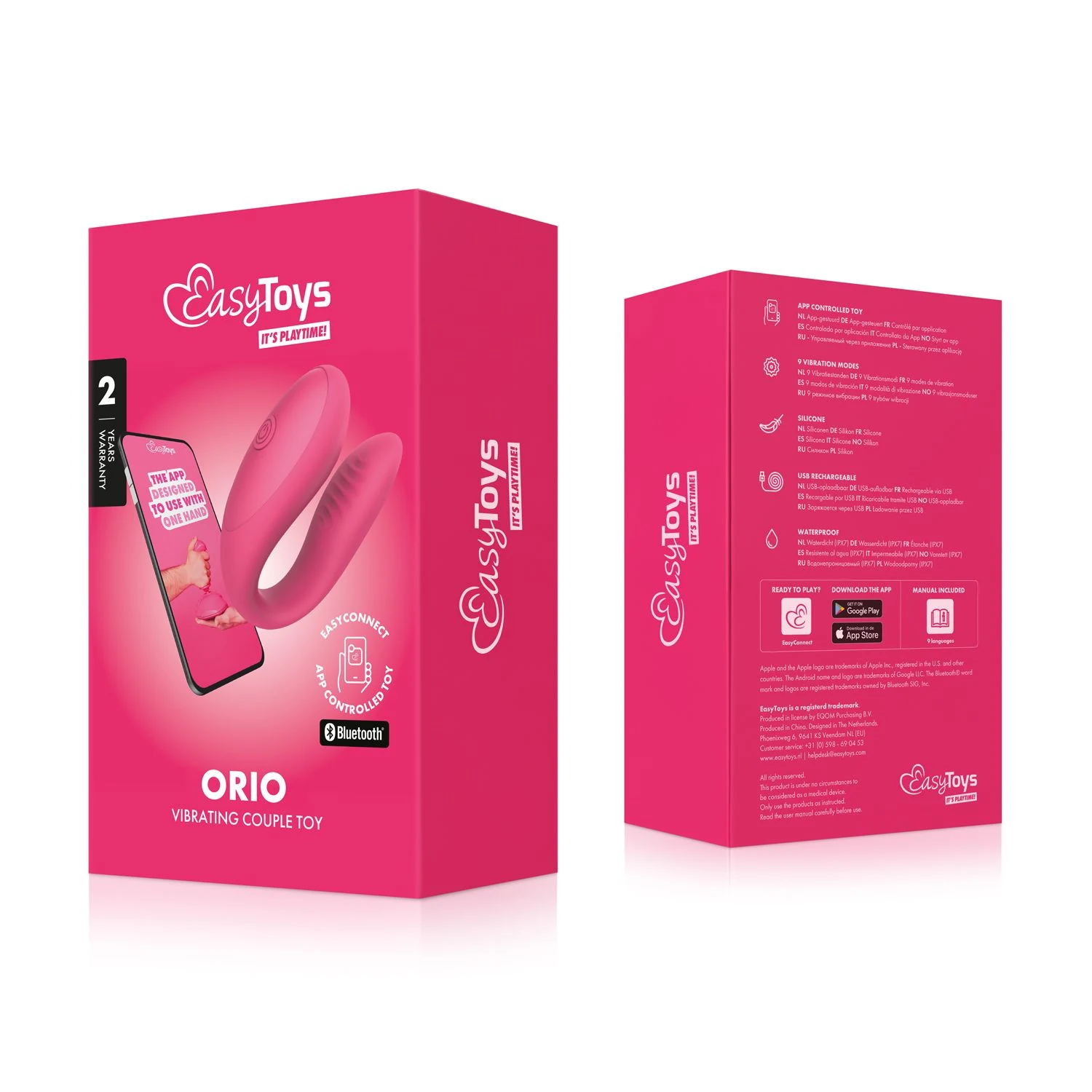 EasyConnect koppelvibrator EC005 met barcode 8719934005877