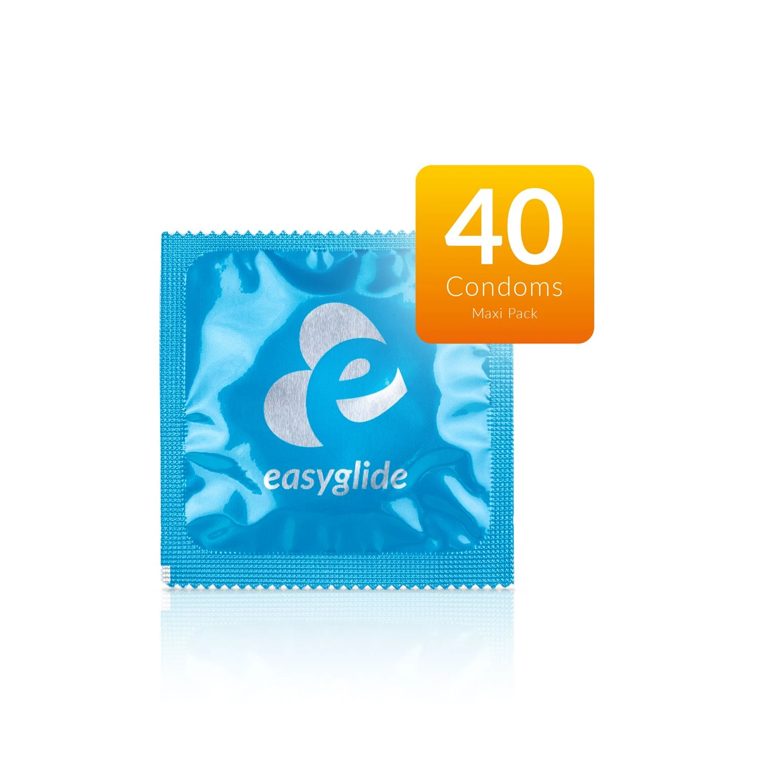 EasyGlide condooms met smaakjes van latex met reservoir, 40 stuks