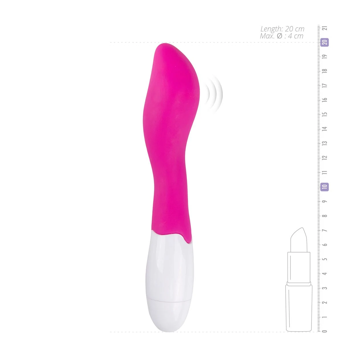 Roze EasyToys Blossom vibrator met 10 vibratiestanden