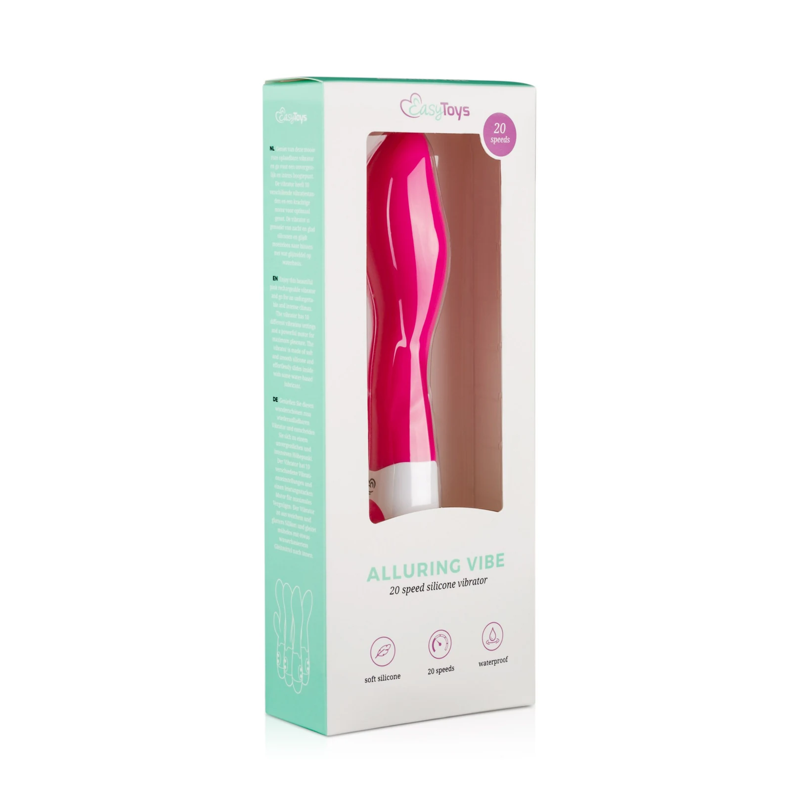 EasyToys Blossom Vibrator Roze voor G-spot, vagina en prostaat