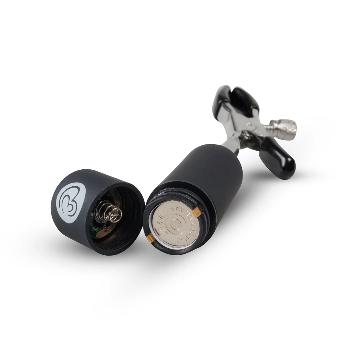 Verstelbare vibrerende tepelklemmen met schroefjes en bullet vibrators