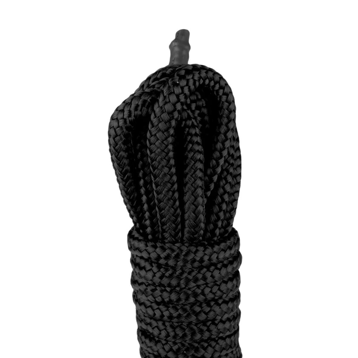 Uitwasbaar zwart bondagetouw geschikt voor shibari en kinbaku
