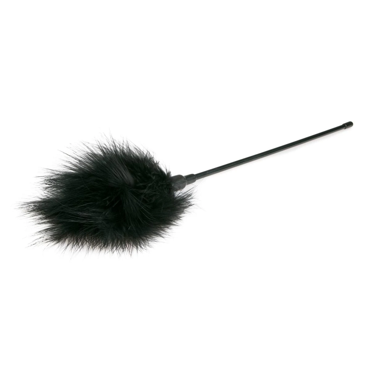 Easytoys Fetish zwarte kietelaar van PVC, unisex BDSM speeltje
