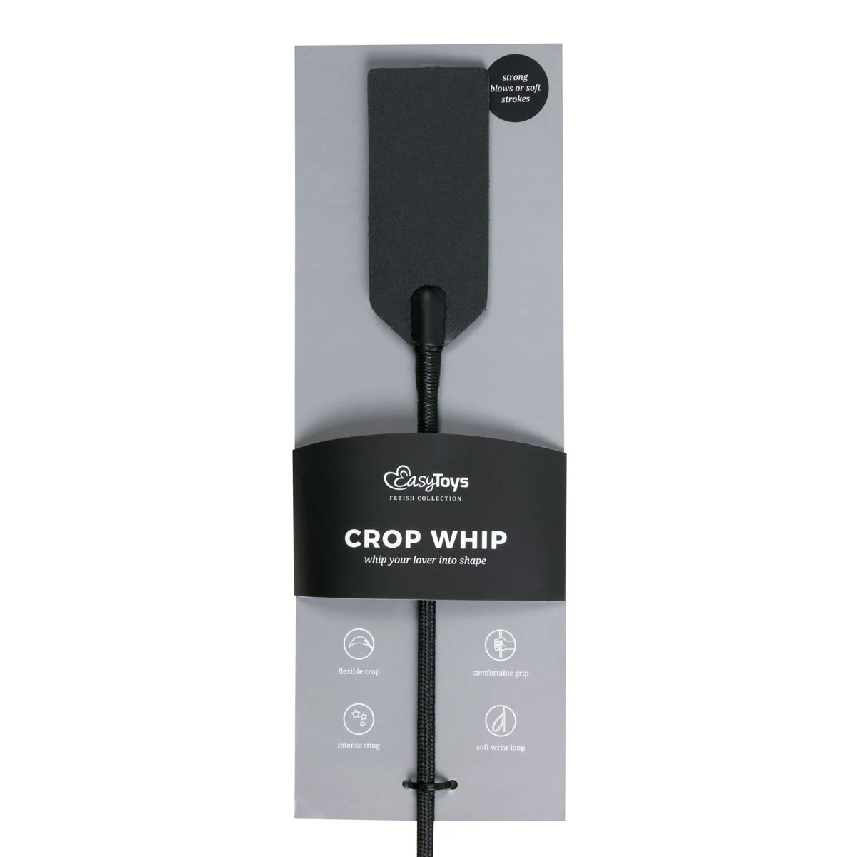 EasyToys Fetish Zweep Zwart uit de Easytoys Fetish Collection