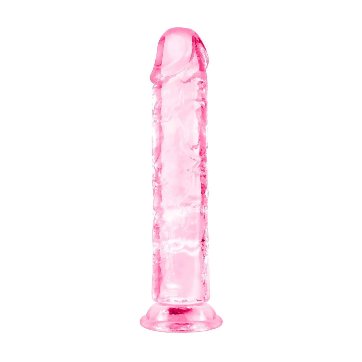 EasyToys Jelly Dildo 18 cm roze met realistische vorm en details