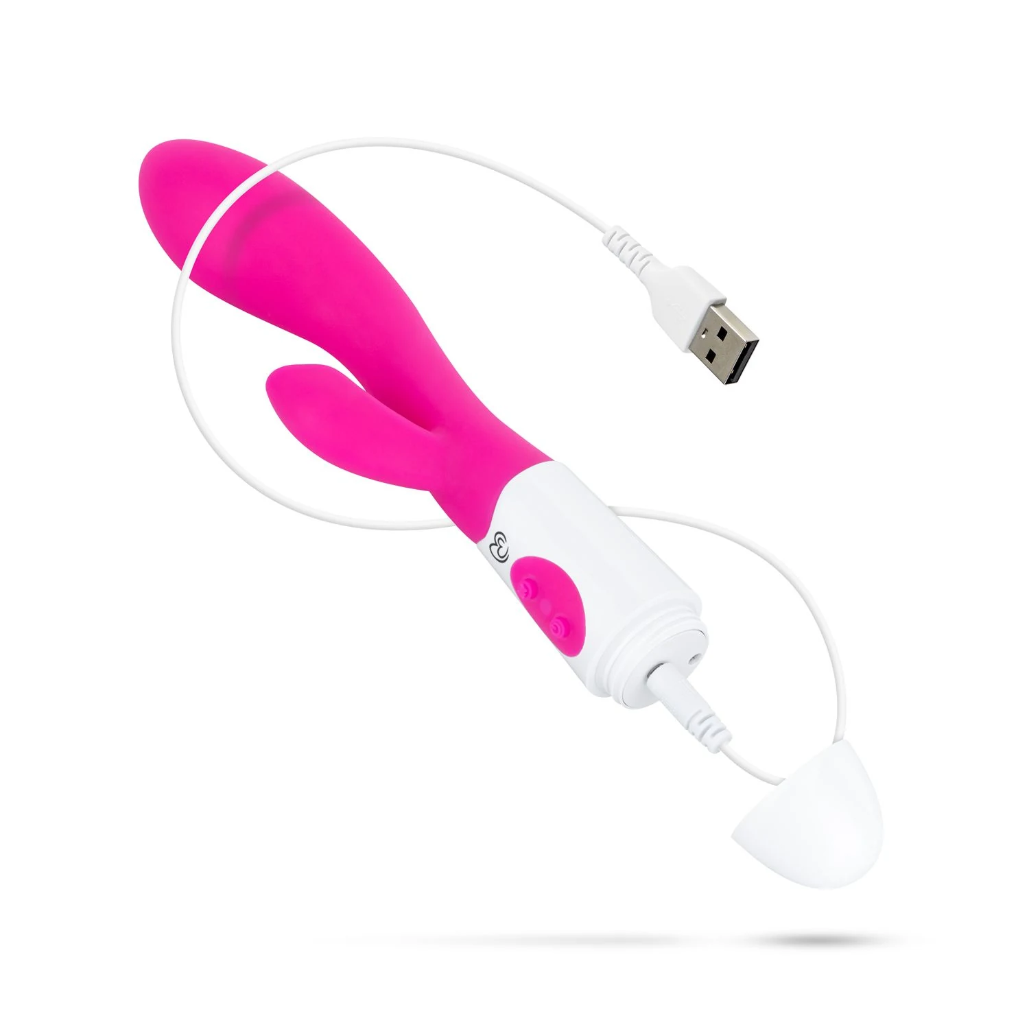 Roze Easytoys Lily Vibrator 2.0 met dubbele stimulatie voor G-spot en clitoris