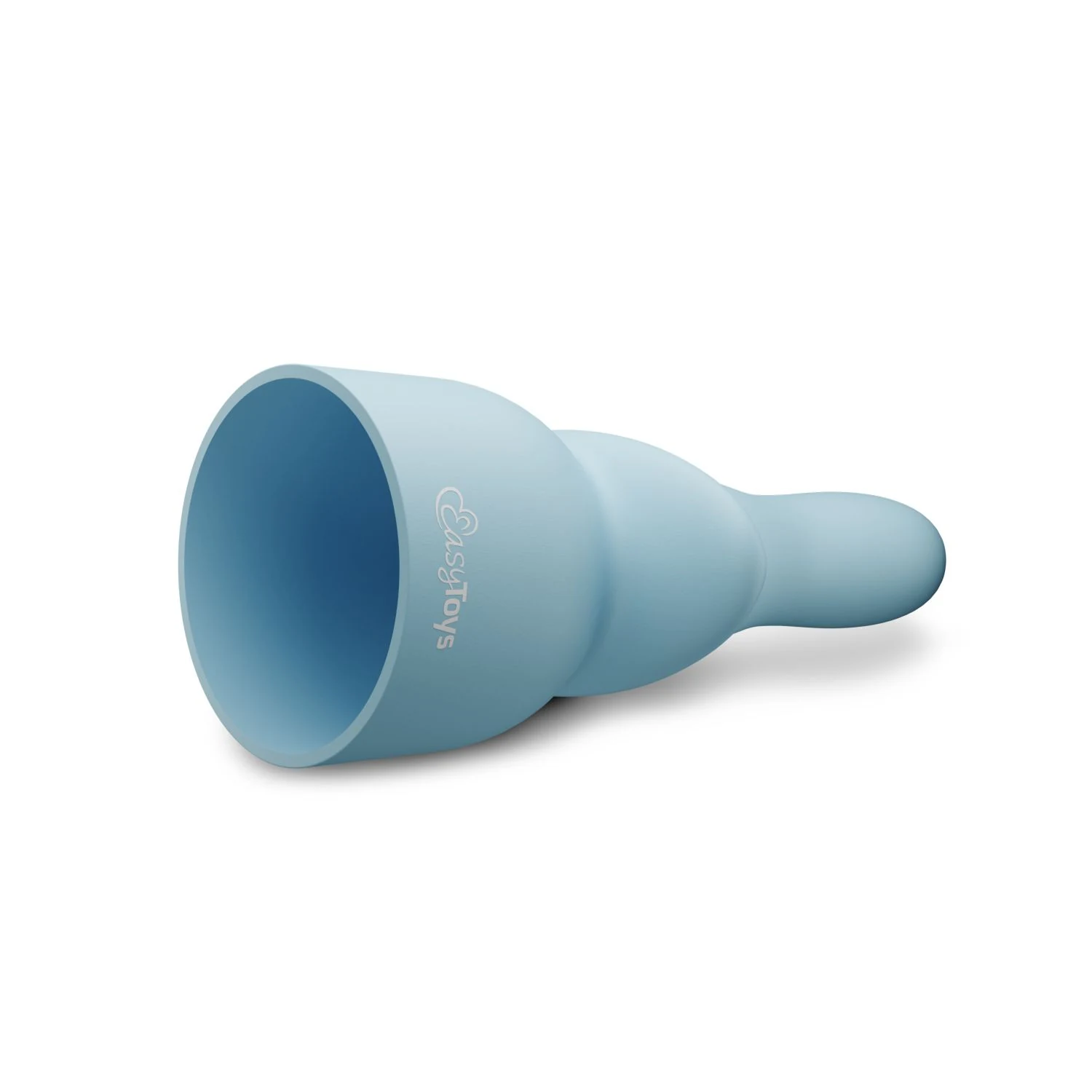 Blauwe mini wand vibrator geschikt voor waterbasis glijmiddel
