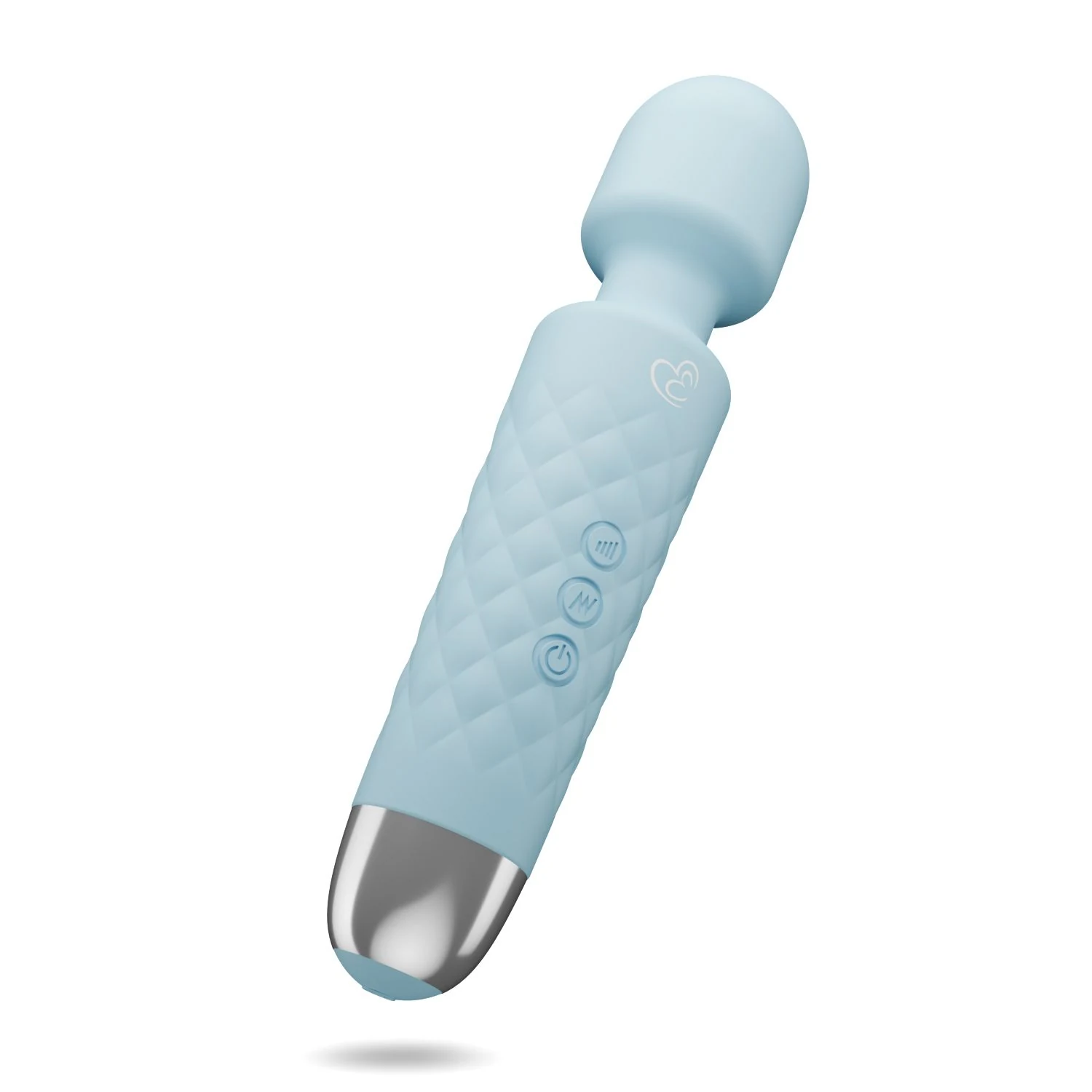 Mini vibrator blauw van ABS en siliconen