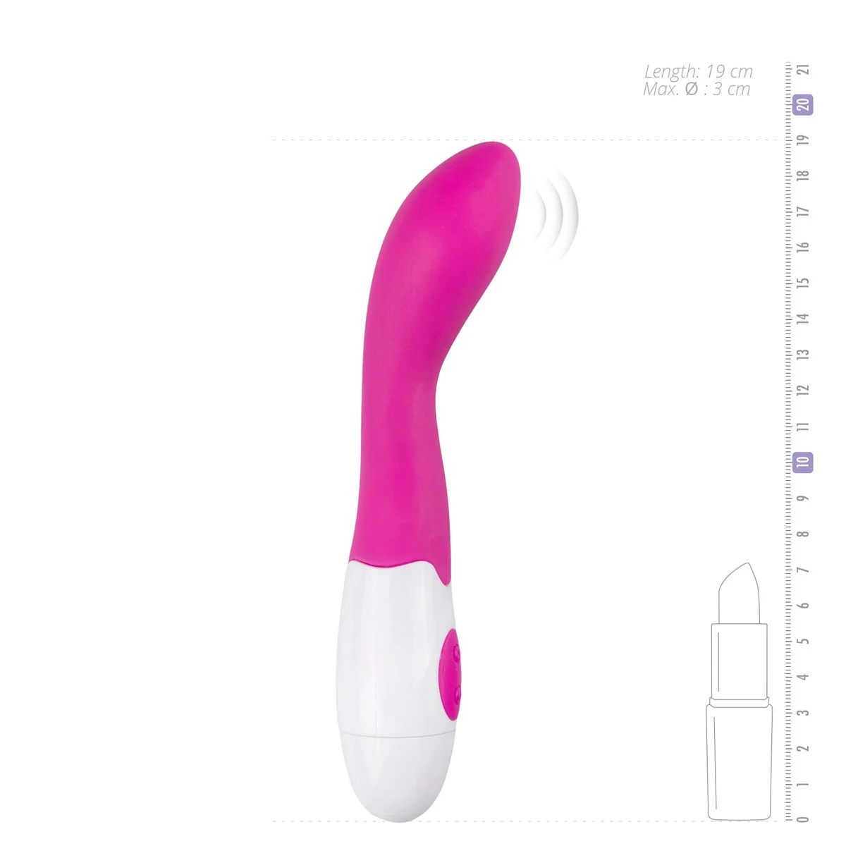 EasyToys Yasmin Vibrator voor beginners met 10 vibratiestanden