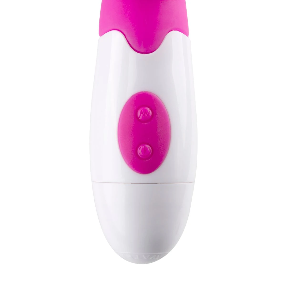 Roze EasyToys Yasmin Vibrator van siliconen met pushbutton bediening