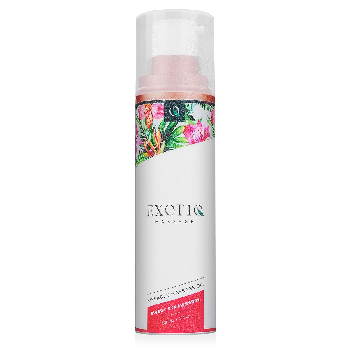 Exotiq massageolie Sweet Strawberry zacht en verzorgend